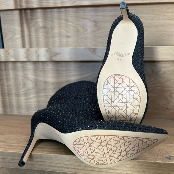 BADGLEY MISCHKA Jewel Embellished Ankle Booties - Picture 4 of 8